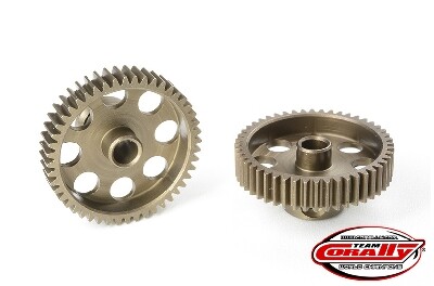 Team Corally - 64 DP Pinion - Short - Hardened Steel - 48T - 3.17mm as afbeelding
