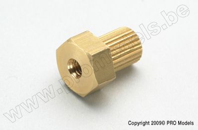 Kruiskoppeling adapter met M3x0.5 schroefdraad afbeelding