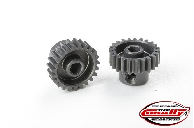 Team Corally - 48 DP Pinion - Short - Hard Anodised Aluminium - 23T - 3.17mm as afbeelding