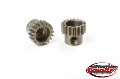 Team Corally - 48 DP Pinion - Short - Hardened Steel - 18T - 3.17mm as afbeelding