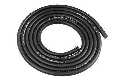 Team Corally - Ultra V+ Siliconen kabel - Super flexibel - Zwart - 14AWG afbeelding