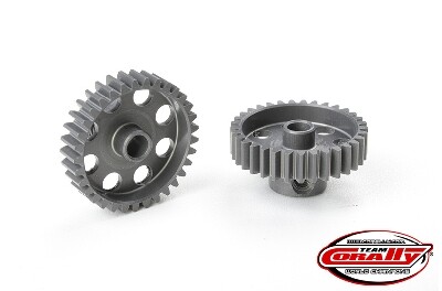 Team Corally - 48 DP Pinion - Short - Hard Anodised Aluminium - 33T - 3.17mm as