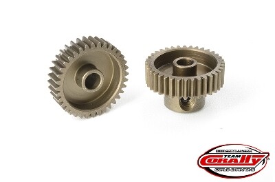 Team Corally - 64 DP Pinion - Short - Hardened Steel - 36T - 3.17mm as afbeelding