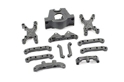 Ishima - Suspension Mount + Motor Mount + Front Shock Tower (ISH-010-004) afbeelding
