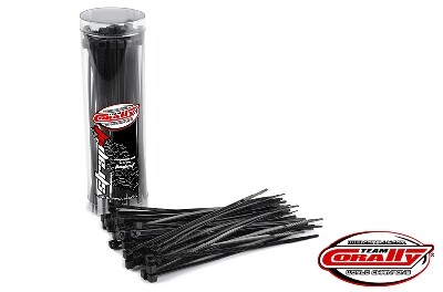 Team Corally - Tie Wraps - Black - 2.5x100mm - 50pcs afbeelding