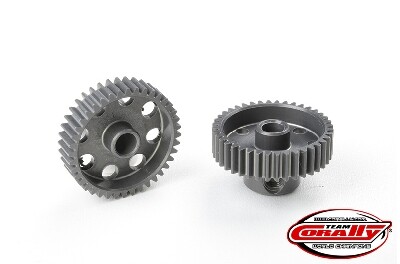 Team Corally - 64 DP Pinion - Short - Hard Anodised Aluminium - 40T - 3.17mm as afbeelding