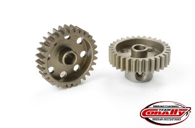Team Corally - 48 DP Pinion - Short - Hardened Steel - 30T - 3.17mm as afbeelding