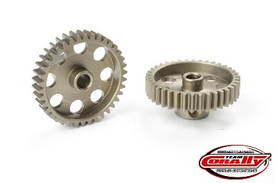 Team Corally - 48 DP Pinion - Short - Hardened Steel - 38T - 3.17mm as afbeelding