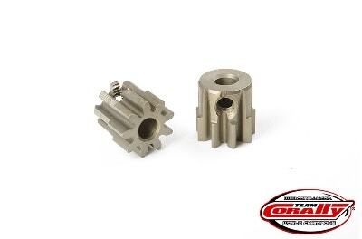 Team Corally - 32 DP Pinion - Short - Hardened Steel - 9T - 3.17mm as afbeelding
