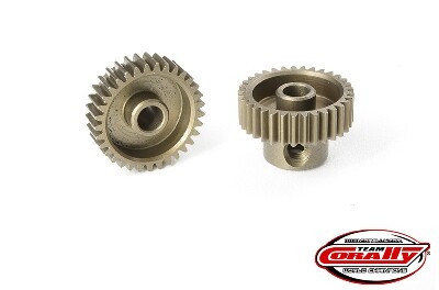 Team Corally - 64 DP Pinion - Short - Hardened Steel - 33T - 3.17mm as afbeelding