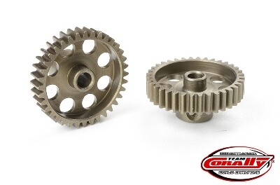 Team Corally - 48 DP Pinion - Short - Hardened Steel - 36T - 3.17mm as afbeelding