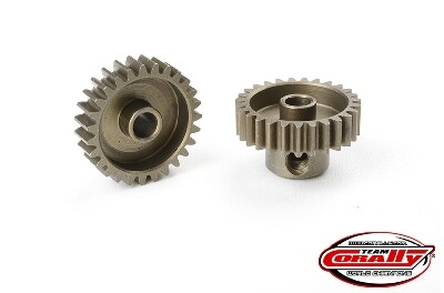 Team Corally - 48 DP Pinion - Short - Hardened Steel - 27T - 3.17mm as afbeelding