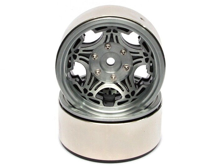 Team Raffee EVO 1.9 High Mass Beadlock Aluminum Wheels Devil-5