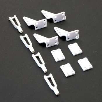 Top Gun Park Flite Cessna 182 Clevis/Clip + Rocker Arm (TGP0373) afbeelding