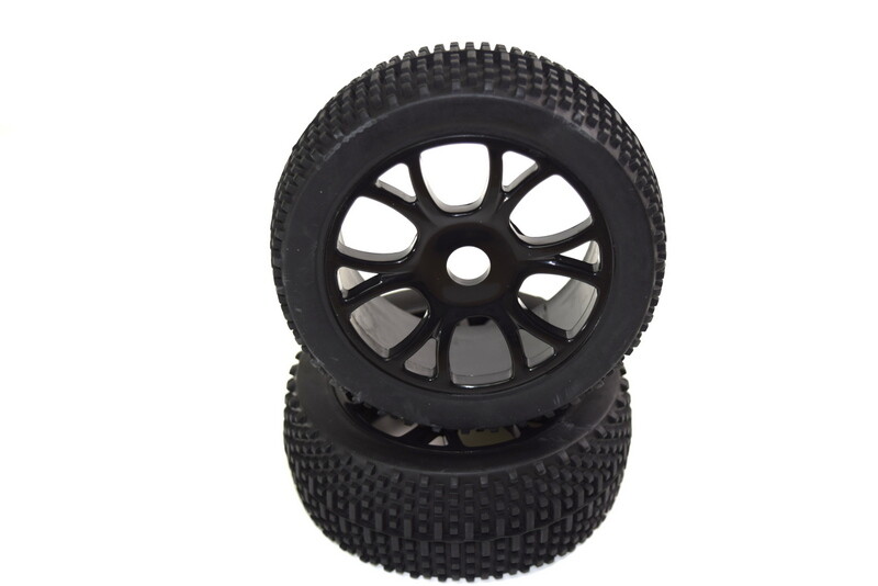 Tire Set glued (2) AB2.8 BL (1330143) afbeelding