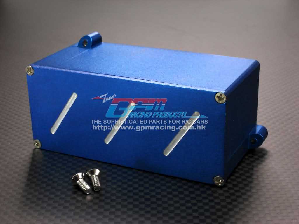 Alloy battery cover box with screws afbeelding