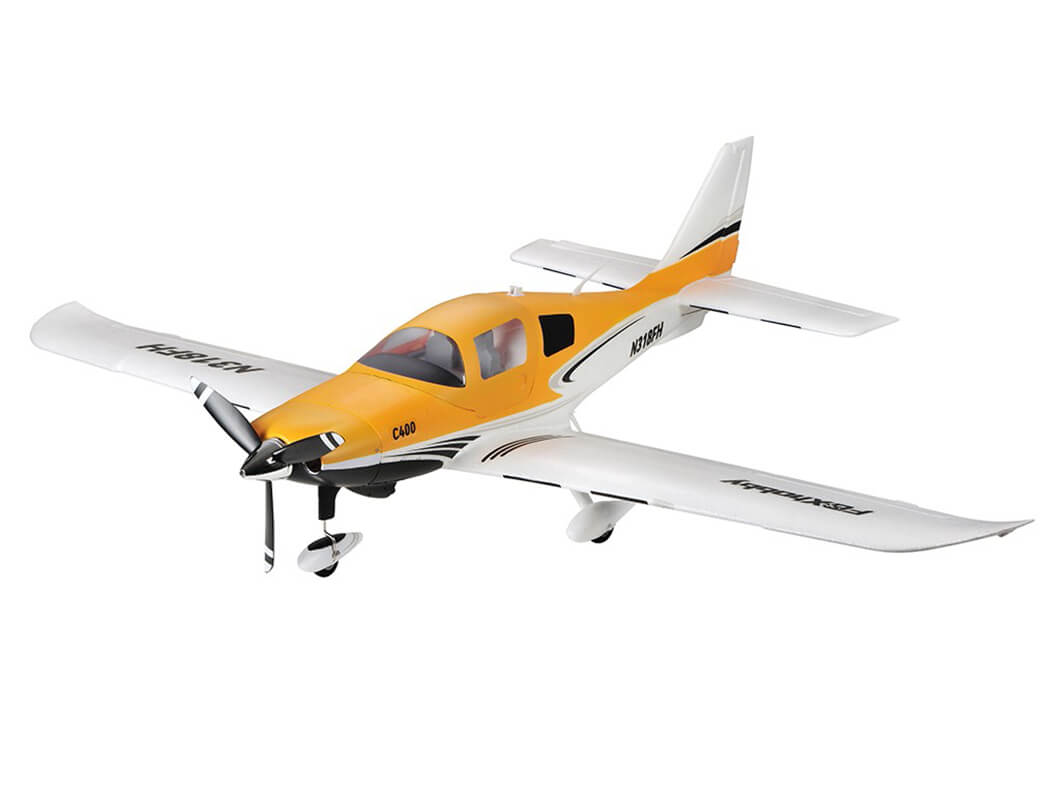FOX Hobby C400 Intermediate Sports 1100mm RTF - Met Gyro Flightcontroller afbeelding