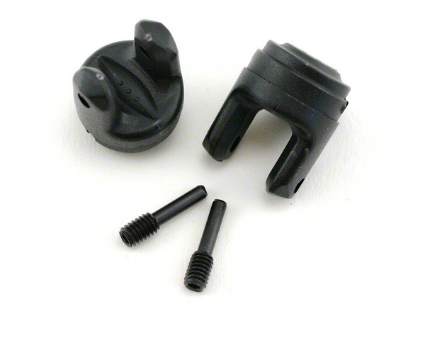 Yokes, differential and transmission (2)/ 4x15mm screw pins (2)