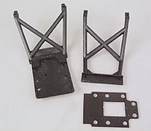 Skid plates (f&r)/ fiberglass transmission spacer plate afbeelding