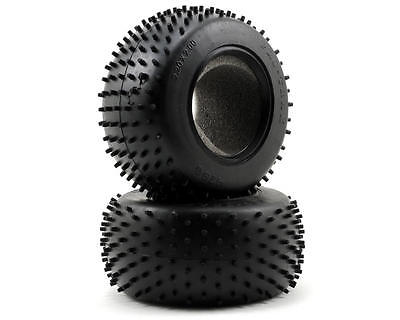 Tires, pro-trax spiked 2.2" (soft-compound)(rear) (2)/ foam inserts (2) afbeelding