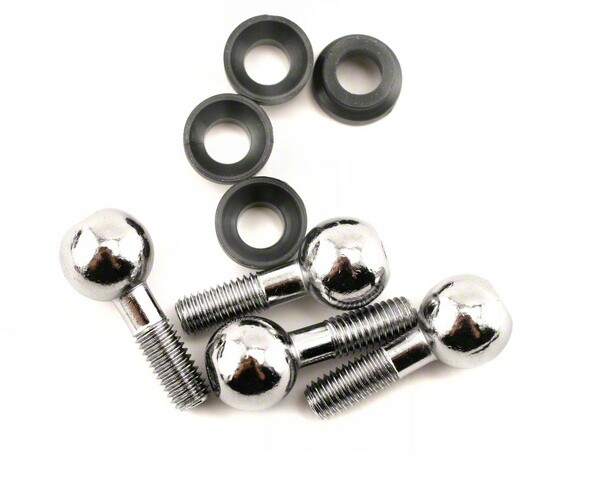 Pivot balls (4)/ pivot ball cap bushings (4) afbeelding