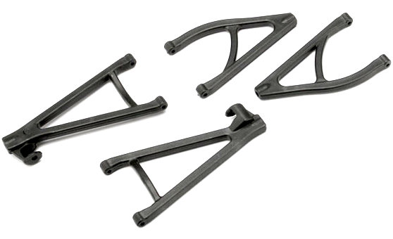 Suspension arm set, rear (includes upper right & left and lower right & left arms) (1/16 E-Revo) afbeelding