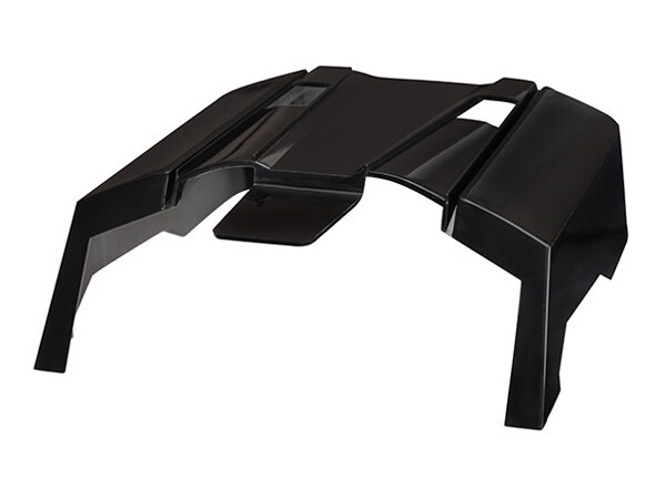 Canopy, rear, black, Aton (TRX-7916)