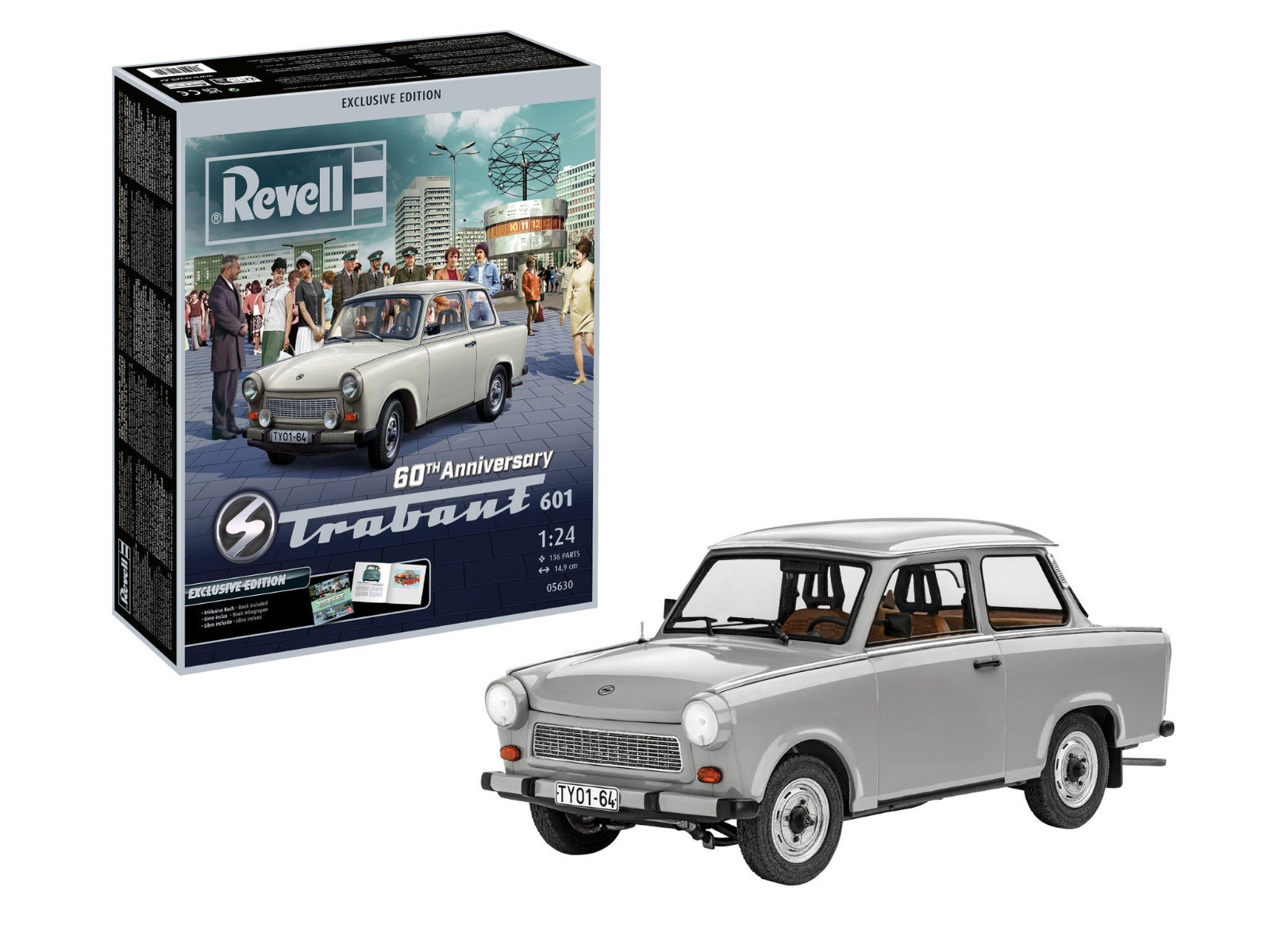 Revell Trabant 601 60th Anniversary Exclusive Edition afbeelding
