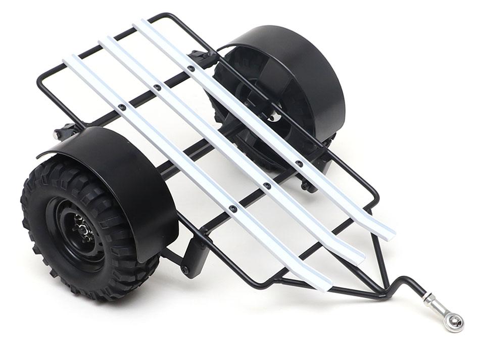 1/10 Trailer met Steelie Beadlock wheels (style A)
