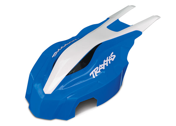 Canopy, front, blue/white, Aton (TRX-7912)