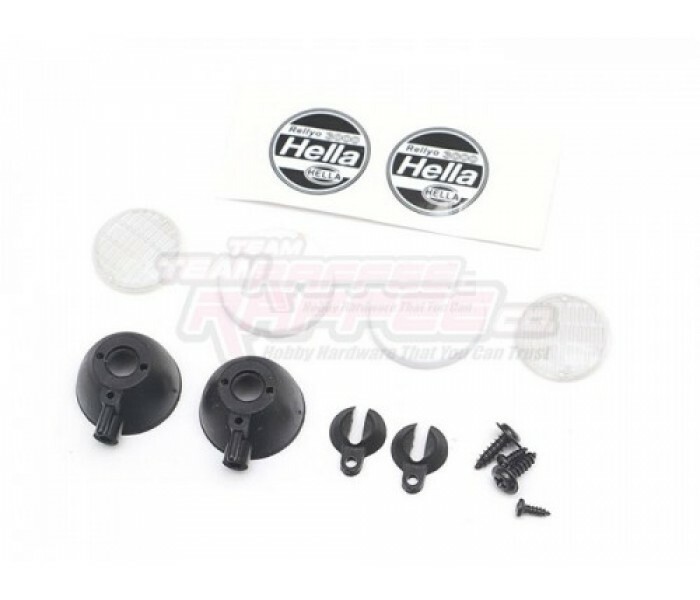 1/10 Round Hella Light Bucket/Cluster