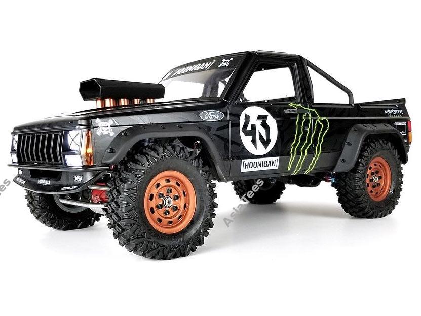 Team Raffee Co. Comanche 1/10 Pickup Truck Hard Plastic Body Kit Set 313mm Cherokee