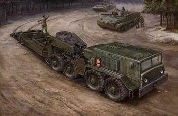 Trumpeter 1/35 Soviet Tank Transport Maz 537G afbeelding