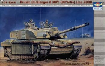 Trumpeter 1/35 British Challenger 2 MBT (OP. Telic) Iraq 2003 afbeelding