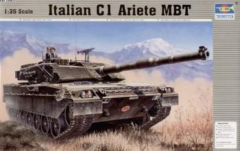 Trumpeter 1/35 Italian Army MBT C1 Ariete afbeelding