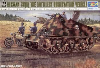 Trumpeter 1/35 German 38(H) the Artillery Observation Vehicle afbeelding