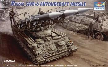 Trumpeter 1/35 Russia SAM-6 antiaircraft missile afbeelding