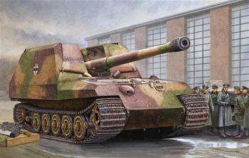 Trumpeter 1/35 German Geschutzwagen Tiger Fur 17cm K72 afbeelding