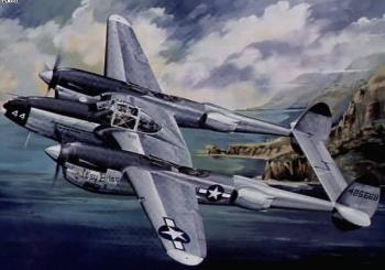 Trumpeter 1/32 Lockheed P-38L-5-L0 lightning afbeelding