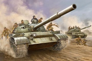 Trumpeter 1/35 T-62 Main Battle Tank Mod. 1962 afbeelding