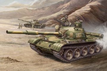 Trumpeter 1/35 Russian T-62 Mod 1972 Trumpeter afbeelding