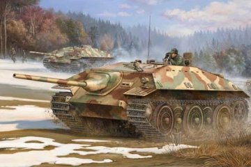 Trumpeter 1/35 German E-25 Tank afbeelding
