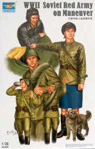 Trumpeter 1/35 Soviet red Army Tank Soldier afbeelding