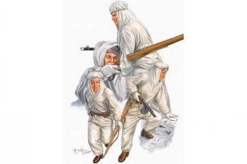 Trumpeter 1/35 Soviet Assault Red Army w/Winter Gear afbeelding