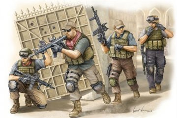 Trumpeter 1/35 PMC in Iraq - Fire Movement Team afbeelding