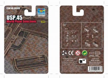 Trumpeter 1/35 USP 45 World Pistol Selection afbeelding