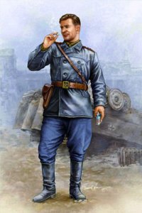 Trumpeter 1/35 Soviet Tank Crew afbeelding