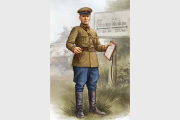 Trumpeter 1/35 WWII Soviet Officer Vol.1 afbeelding
