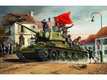 Trumpeter 1/16 T-34/76 1943 afbeelding