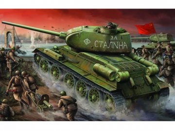Trumpeter 1/16 T-34/85 1944 Baunummer 174 afbeelding